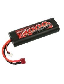 Robitronic - LiPo car stick pack 7,4v 4000mAh 2S 45C Deans