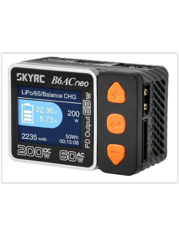 Sky RC - Caricabatterie compatto B6AC Neo LiPo 1-6s 220v