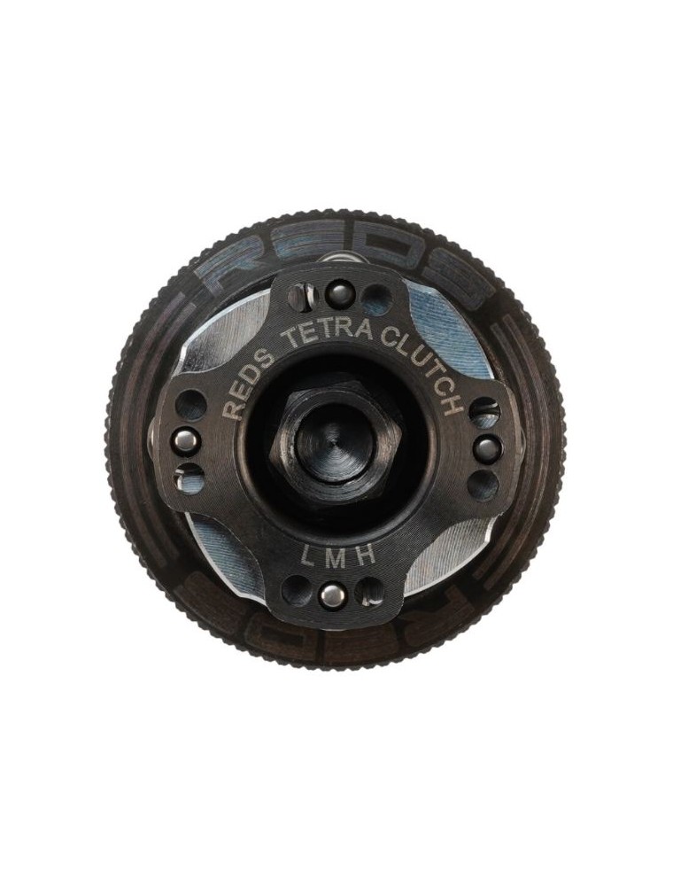 REDS Racing - Frizione acciaio D34 nera Tetra Clutch regolabile 4 ceppi off road v3