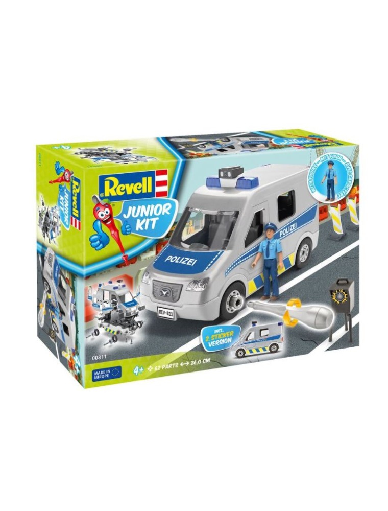 Revell - Furgone polizia Junior Kit