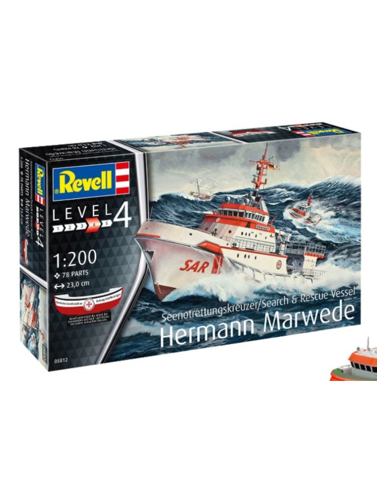 Revell - Search & Rescure Vessel Hermann Marwede 1/200