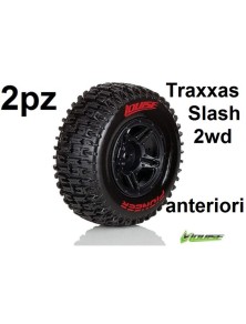 LOUISE RC - GOMME SC-Pioneer ANTERIORI TRAXXAS SLASH 2WD 1/10 SHORT COURSE 2pz