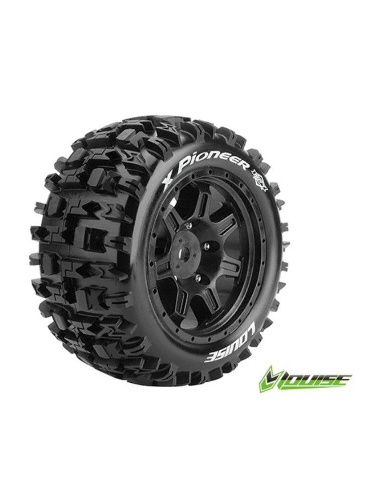 LOUISE RC - Gomme X-Pioneer per Traxxas X-Maxx 2pz Esagono 24mm 4.3