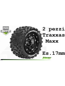 LOUISE RC - Gomme MT-Uphill per Traxxas Maxx 2pz incollate su cerchi