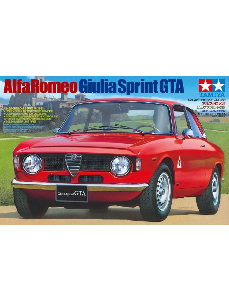 Tamiya - Alfa Romeo Giulia Sprint GTA 1/24 in edizione limitata