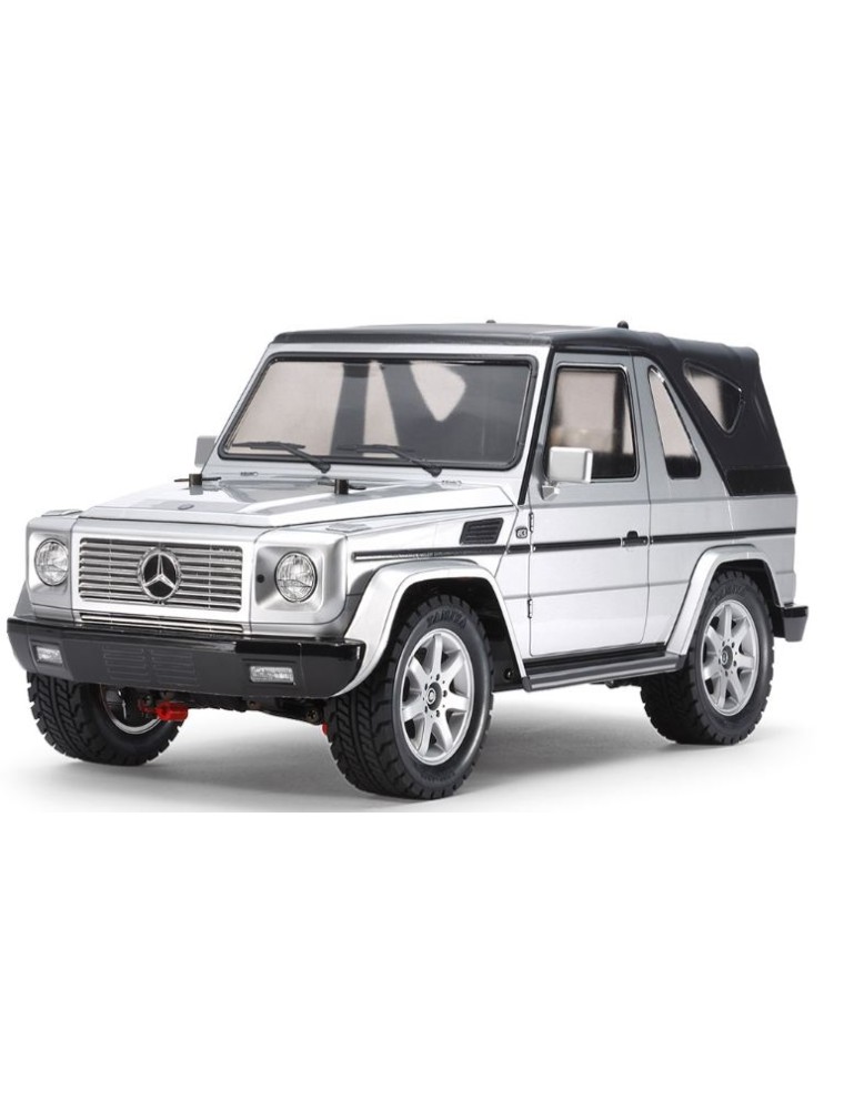 Tamiya - Mercedes G320 in kit 1/10 carrozzeria verniciata argento telaio MF-01X