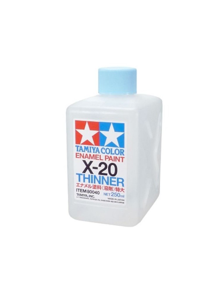 Tamiya - Diluente X-20 per smalti e panel line 250ml