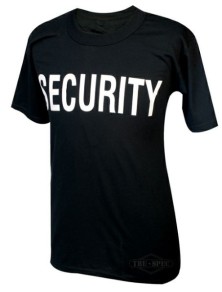 TRU-SPEC - T-SHIRT SECURITY NERA   MEDIUM TRU-SPEC