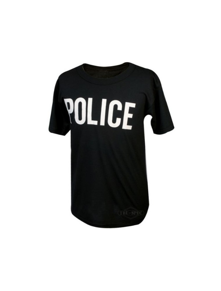 TRU-SPEC - T-SHIRT POLICE NERA     MEDIUM TRU-SPEC