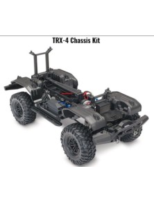 Traxxas - Solo telaio TRX-4  kit di montaggio 1/10 con radio ed elettronica TRX4