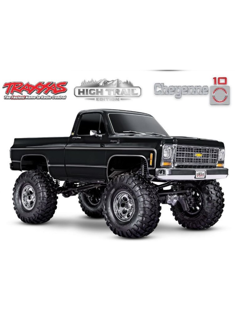 Traxxas - Chevrolet K10 Cheyenne nero TRX4 High Trail Edition Traxxas