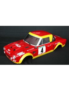 Rally Legends - Carrozzeria Fiat 124 Abarth verniciata 190mm