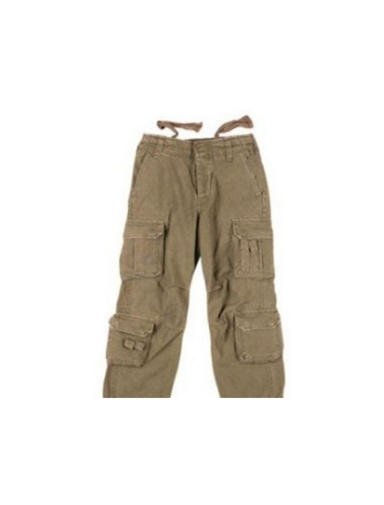 Follow me - PANTALONE BEIGE CAMO       XXL AIRBORNE