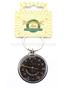 ACCESSORIES - PORTACHIAVI - KEYRING CITROEN ROUND SPEEDOMETER - DIAMETER CM. 4.0 - /