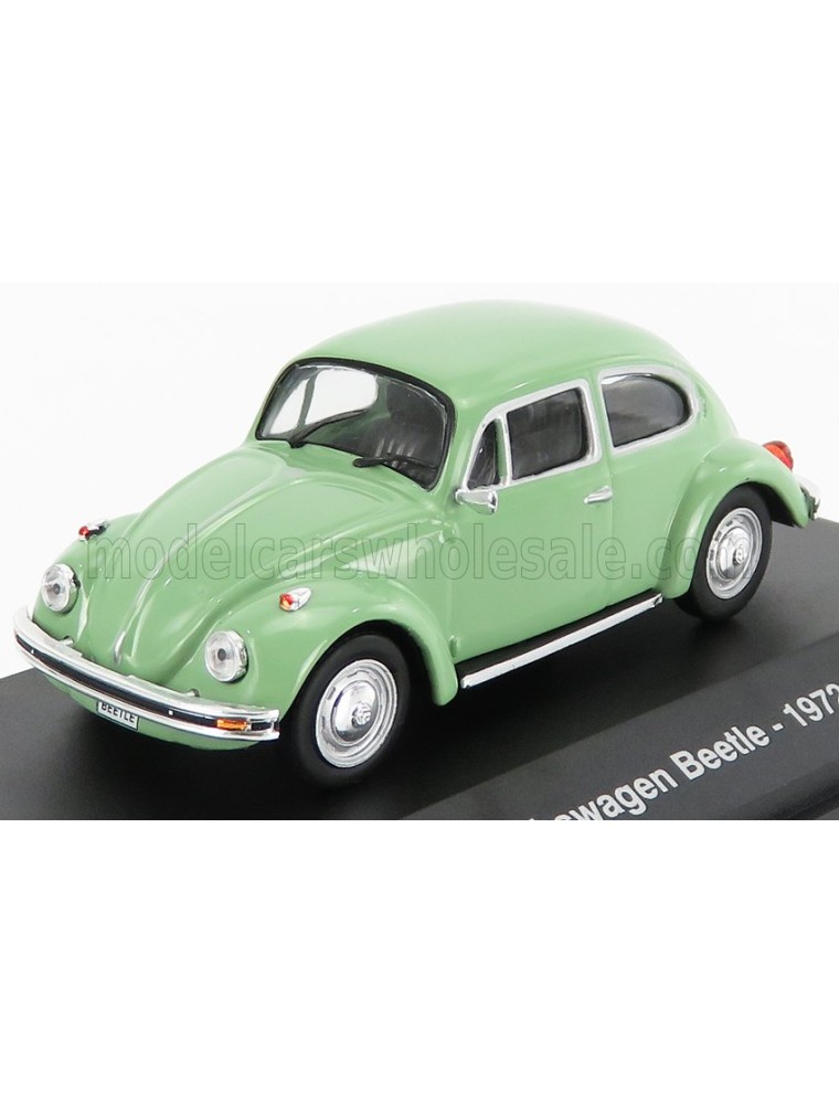 VOLKSWAGEN - BEETLE MAGGIOLINO 1972 - BLISTER BOX - LIGHT GREEN