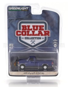 FORD USA - F-250 XL WITH SNOW PLOW SPAZZANEVE PICK-UP 1991 - BLUE