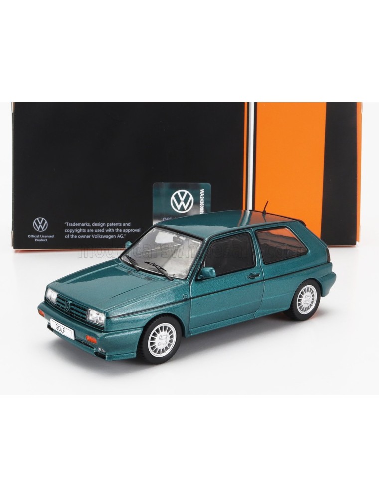 VOLKSWAGEN - GOLF RALLYE G60 1990 - GREEN MET