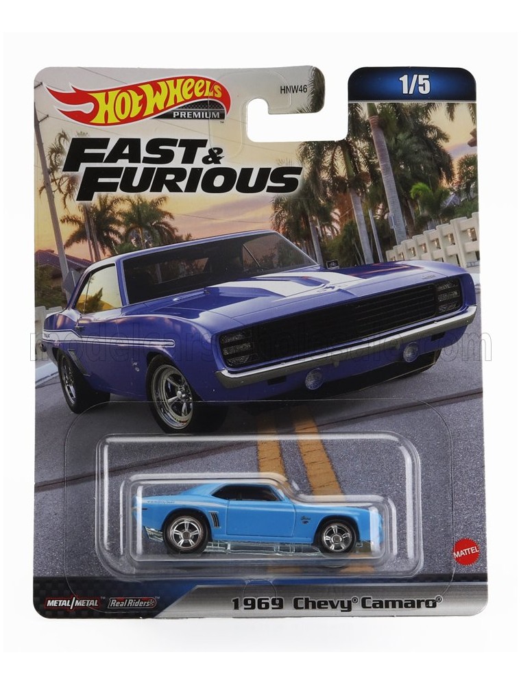 CHEVROLET - CAMARO YENKO SC 1969 - FAST & FURIOUS II (2003) - LIGHT BLUE