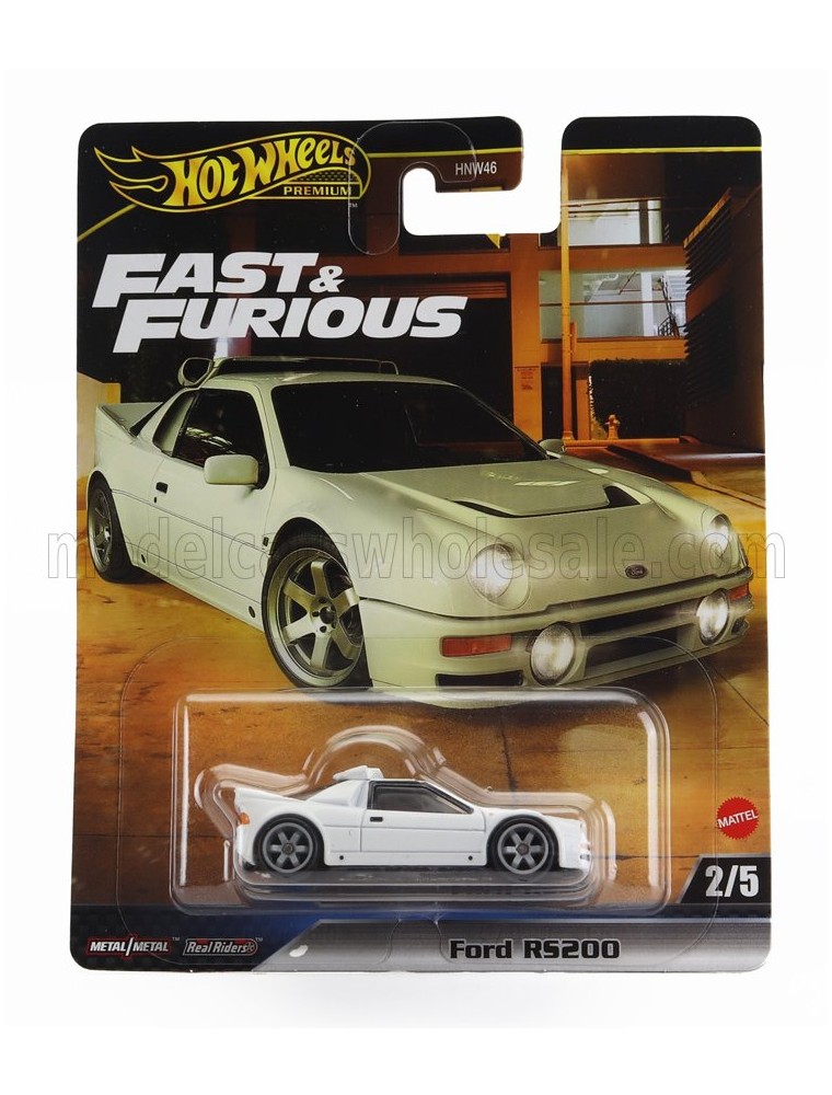 FORD ENGLAND - RS200 COUPE 2-DOOR 1983 - FAST & FURIOUS 4 2009 - WHITE