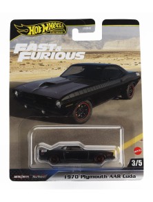 PLYMOUTH - AAR/CUDA COUPE 1970 - FAST & FURIOUS 7 2015 - BLACK