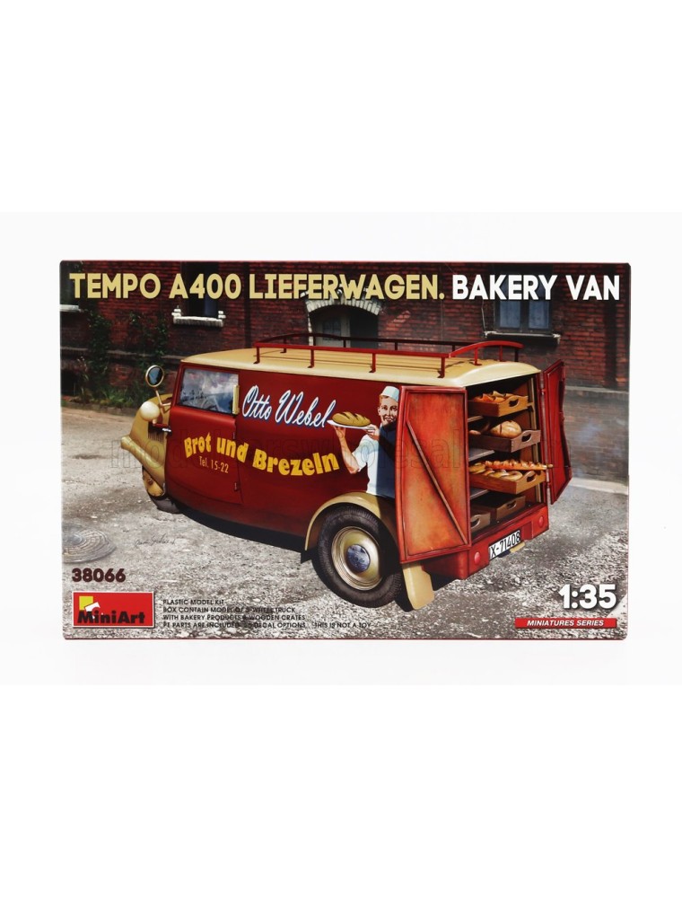 TEMPO - A400 LIEFERWAGEN 3-WHEELS BAKERY VAN TRUCK 1962 - /