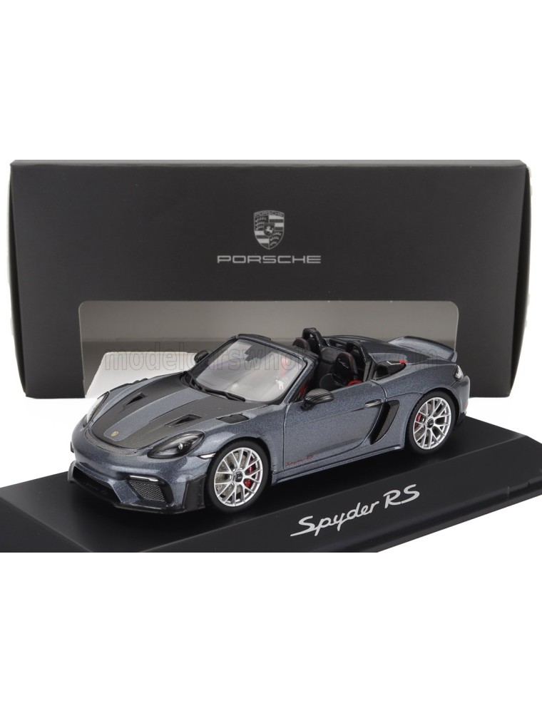 PORSCHE - 718 (982) SPIDER RS 2024 - BLUE GREY MET