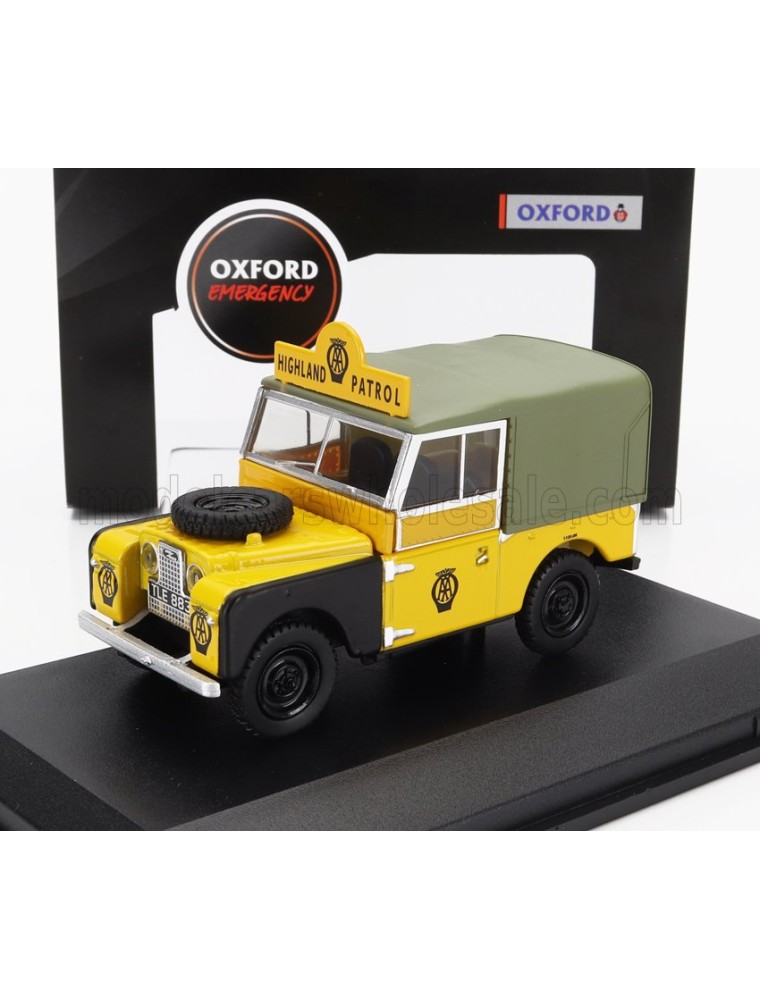 LAND ROVER - 88 1-SERIES AA HIGHLAND PATROL 1961 - YELLOW BLACK GREEN