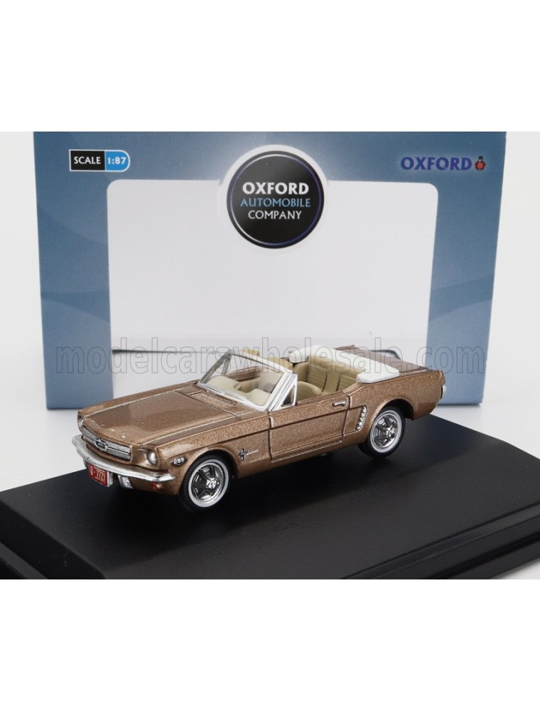 FORD USA - MUSTANG CABRIOLET OPEN 1965 - GOLD