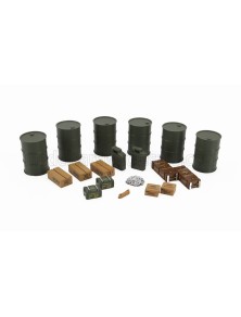 ACCESSORIES - SET MILITARY ACCESSORIES 1944 - MILITARY GREEN BROWN