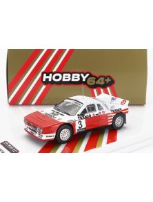 LANCIA - 037 EVO 2 TEXACO N 3 WINNER RALLY VAN HASPENGOUW 1985 P.SNIJERS - D.COLEBUNDERS - WHITE RED