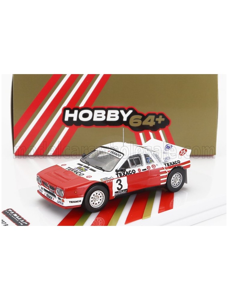 LANCIA - 037 EVO 2 TEXACO N 3 WINNER RALLY VAN HASPENGOUW 1985 P.SNIJERS - D.COLEBUNDERS - WHITE RED