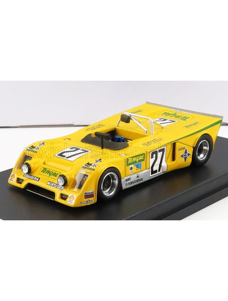 CHEVRON - B23 TEAM ESCUDERIA MONTJUICH N 27 24h LE MANS 1973 J.JUNCADELLA - J.DE BAGRATION - YELLOW