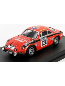 RENAULT - A110 ALPINE N 120 RALLY RAC LOMBARD 1972 J.PRICE - M.TURNER - ORANGE BLACK