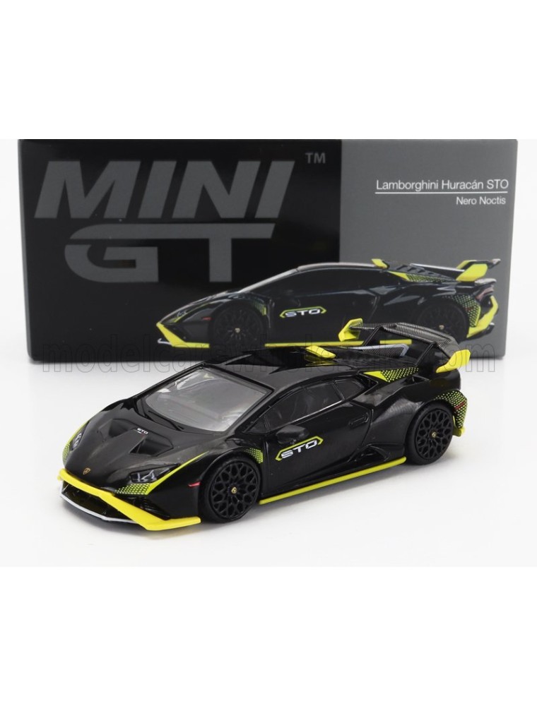 LAMBORGHINI - HURACAN STO LP640-2 LHD 2021 - BLACK YELLOW