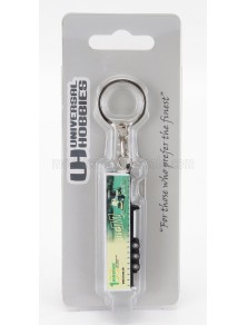 TRAILER - PORTACHIAVI - KEYRING RIMORCHIO TELONATO KRONE BIG-M FOR TRUCK - CM. 5.8 - YELLOW GREEN