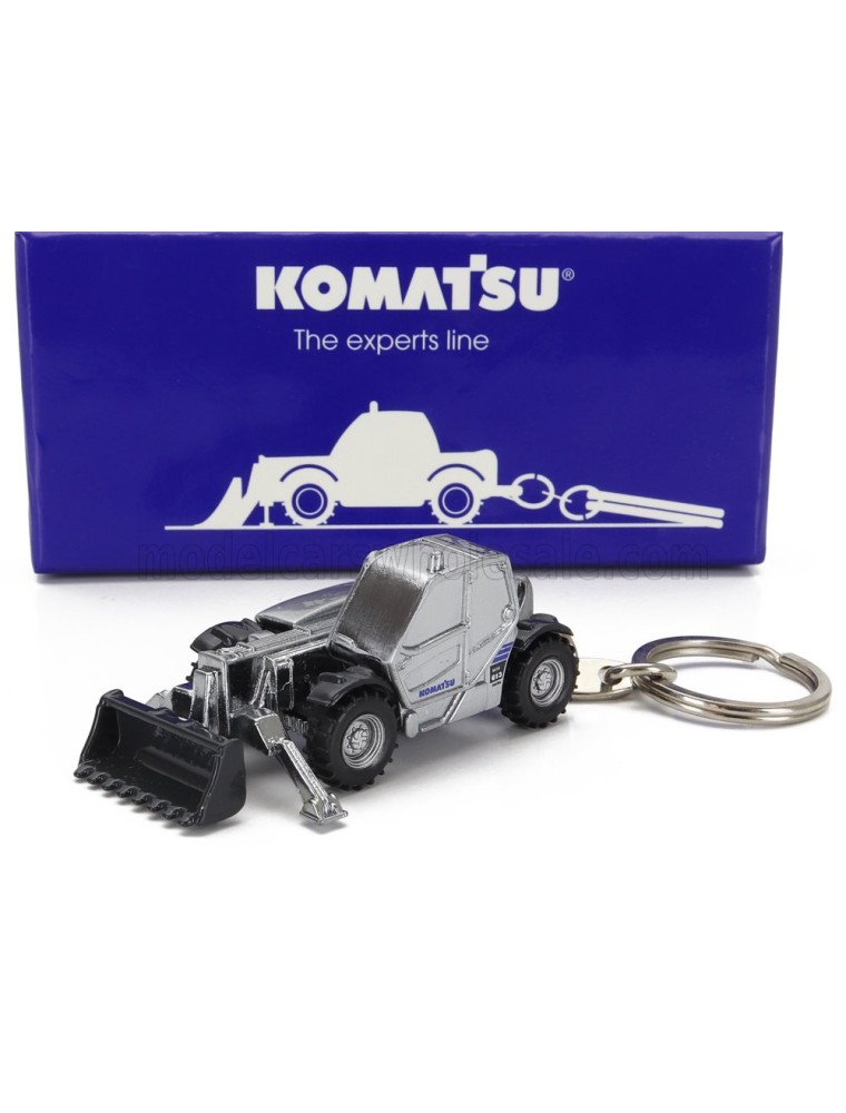 KOMATSU - PORTACHIAVI - KEYRING WH613 ELEVATOR TELESCOPIC - CM. 6.0 - CHROME