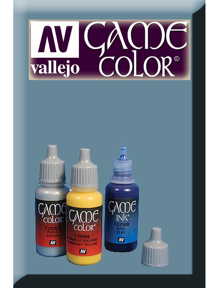 VALLEJO GAME COLOR STEEL GREY 72102 COLORI VALLEJO