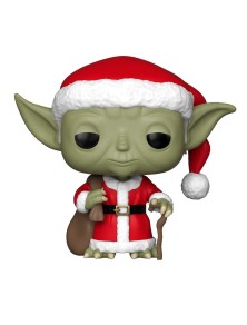 Star Wars Funko POP Film Vinile Figura Santa Yoda Vacanze di Natale 9 cm