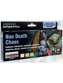 VALLEJO NON DEATH CHAOS BOX SET 72302 COLORI VALLEJO