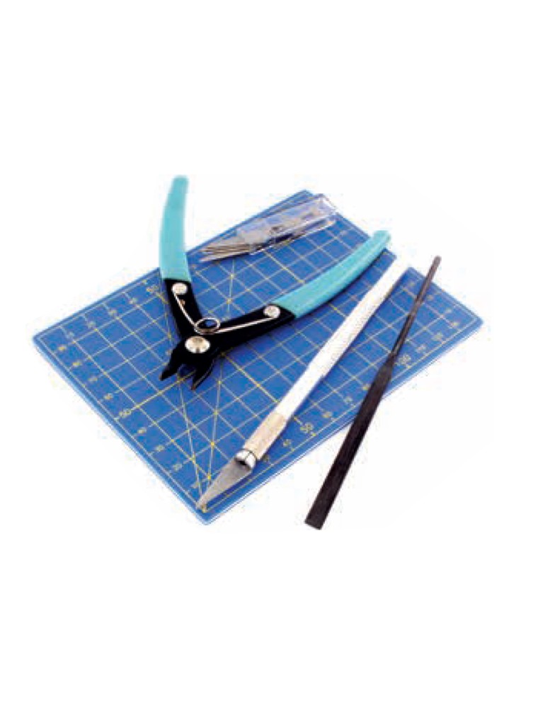 Vallejo Plastica Modelling Tool Set - 9 Pezzi Accessori Per Modellismo VALLEJO