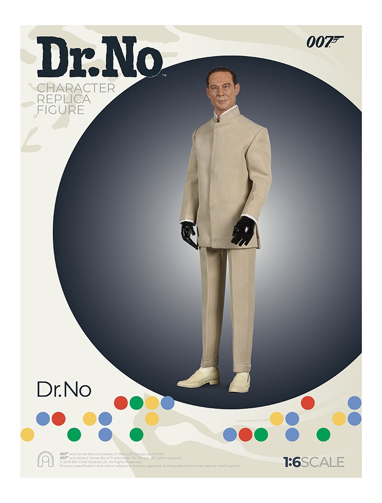 James Bond 007 Dr.No Scala 1/6 Action Figura 30 cm Big Chief