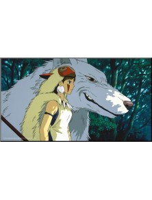 STUDIO GHIBLI PRINCESS MONONOKE WOOD PANEL POSTER