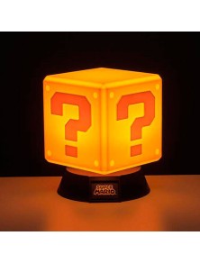 Nintendo Super Mario Bros Question Block 3D light Paladone