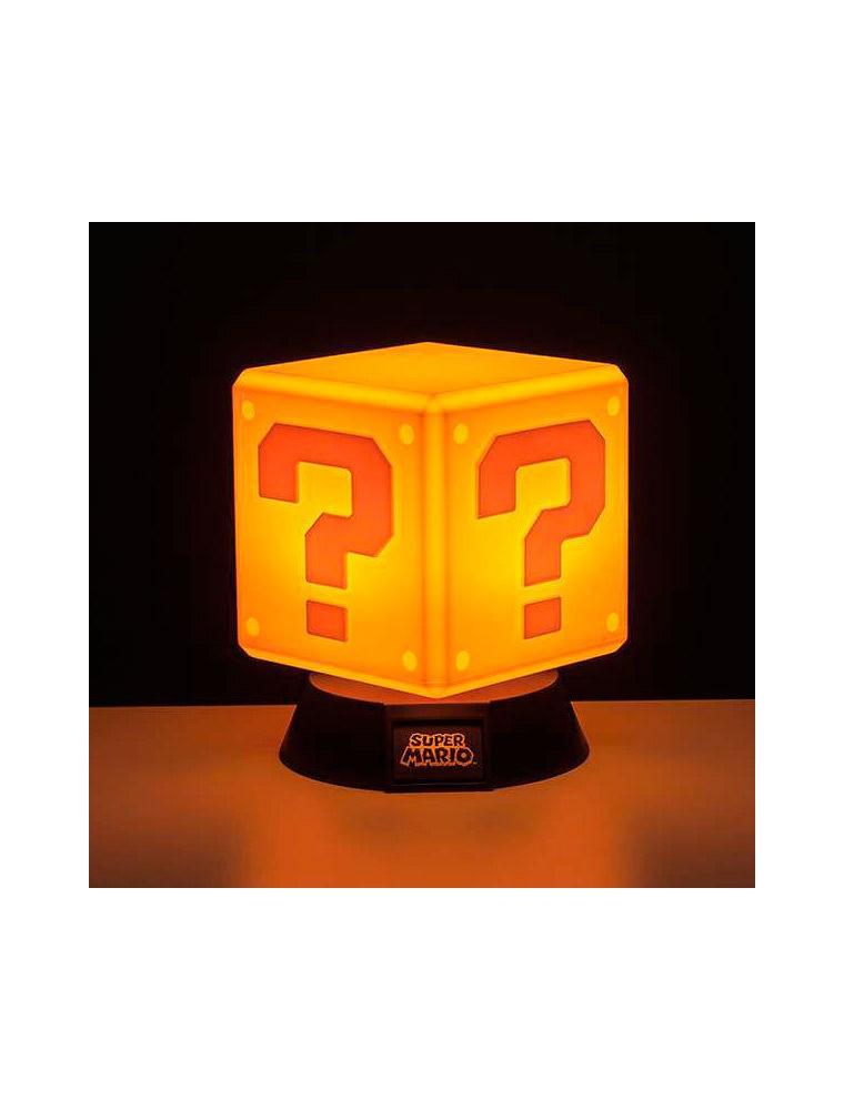 Nintendo Super Mario Bros Question Block 3D light Paladone