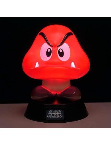 Nintendo Super Mario Bros Lampada Goomba 3D 10 cm Paladone