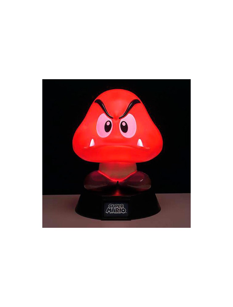 Nintendo Super Mario Bros Lampada Goomba 3D 10 cm Paladone