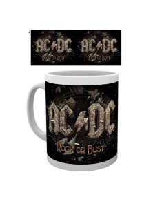 Ac/dc Rock Or Busto Tazza...