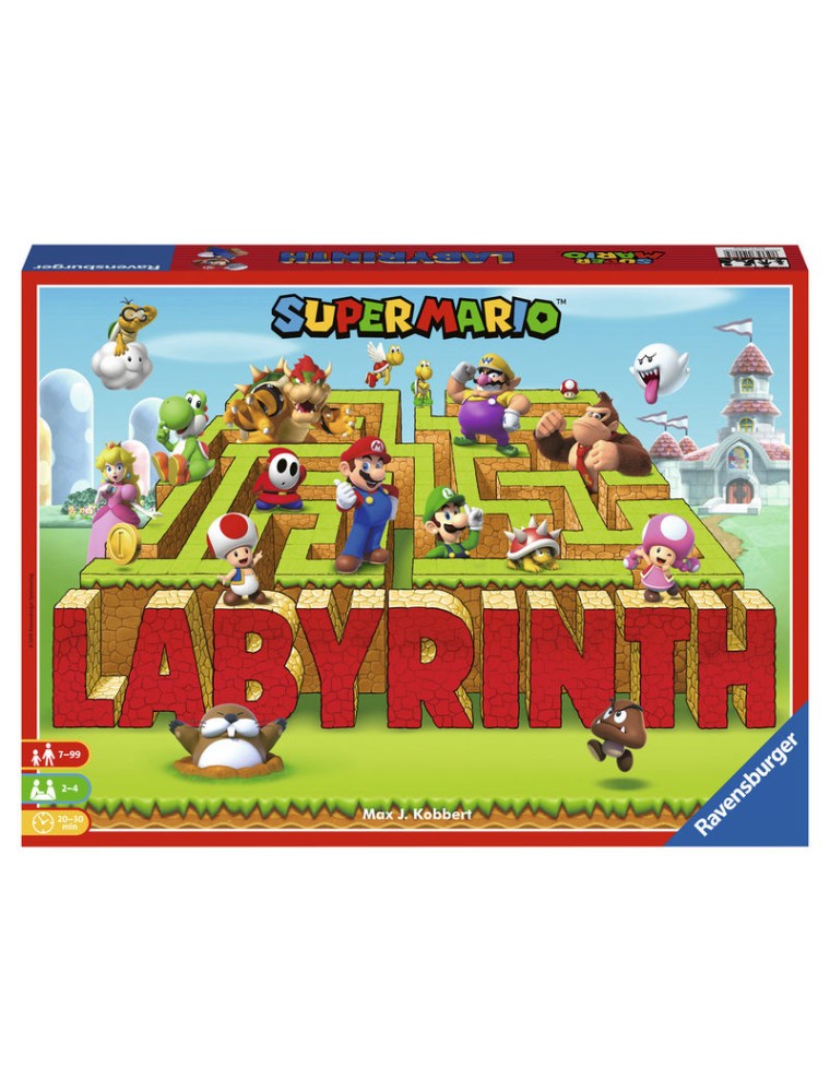 Nintendo Super Mario Labyrinth Gioco Da Tavolo Ravensburger