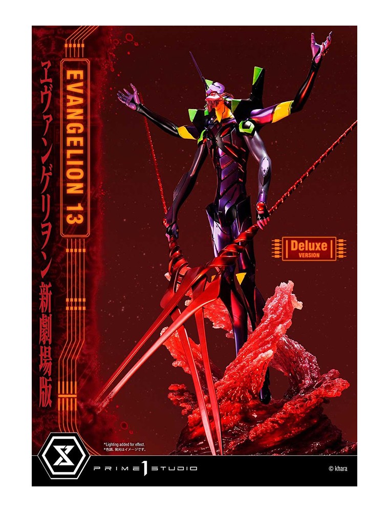 Ngevangelion Eva Unit 13 Dlx Statua Statua Prime 1 Studio