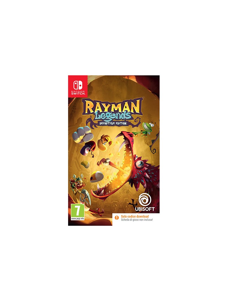 RAYMAN LEGENDS DEF. ED. CODE IN BOX PLATFORM - NINTENDO SWITCH